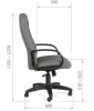 Кресло Chairman 685 Ткань, Серый