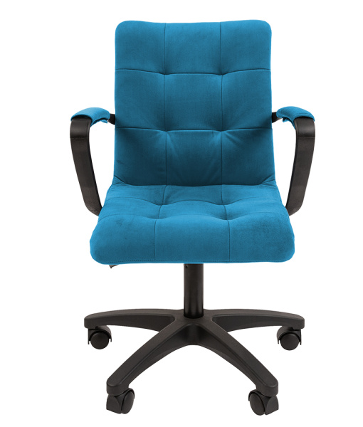 Кресло оператора CHAIRMAN 030 Ткань велюр T-75 бирюзовый